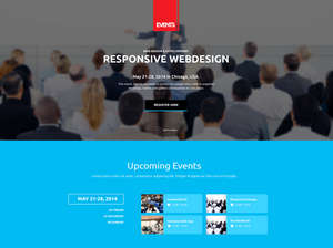 Event Manager Joomla Template